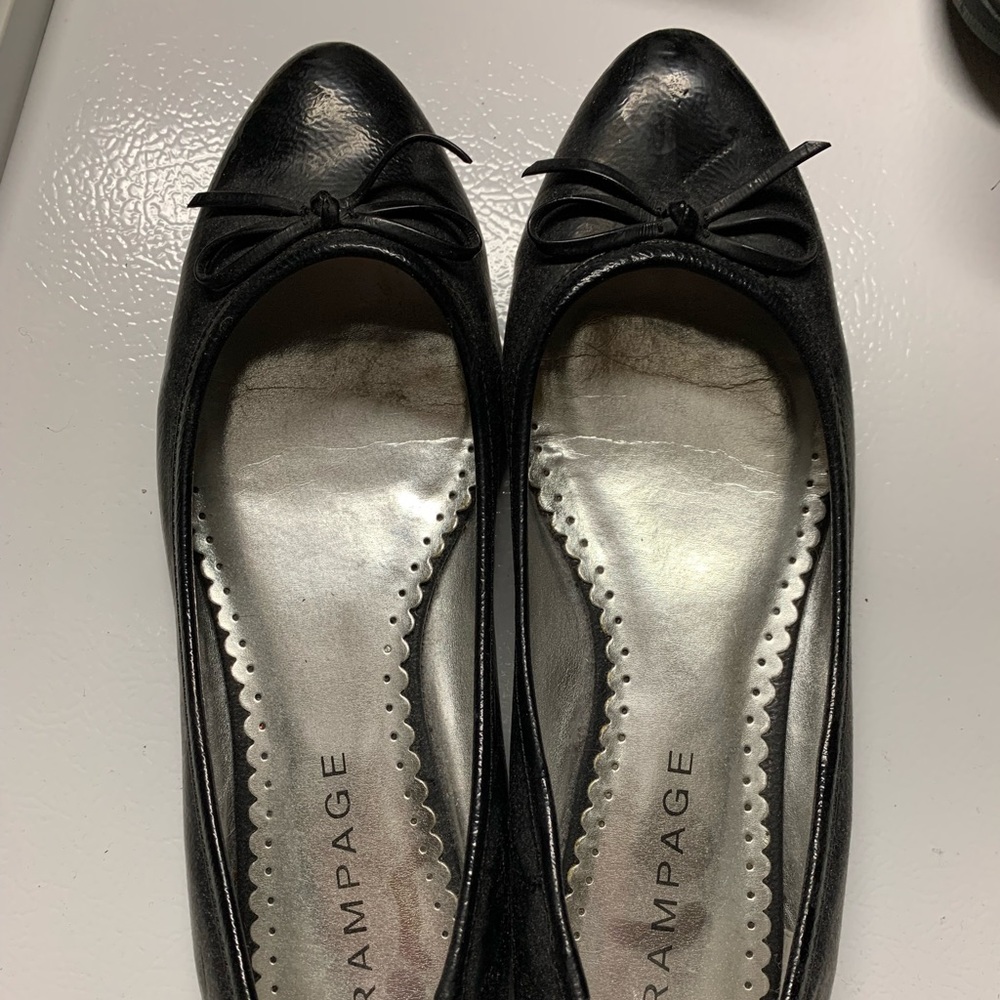 Rampage Black Flats